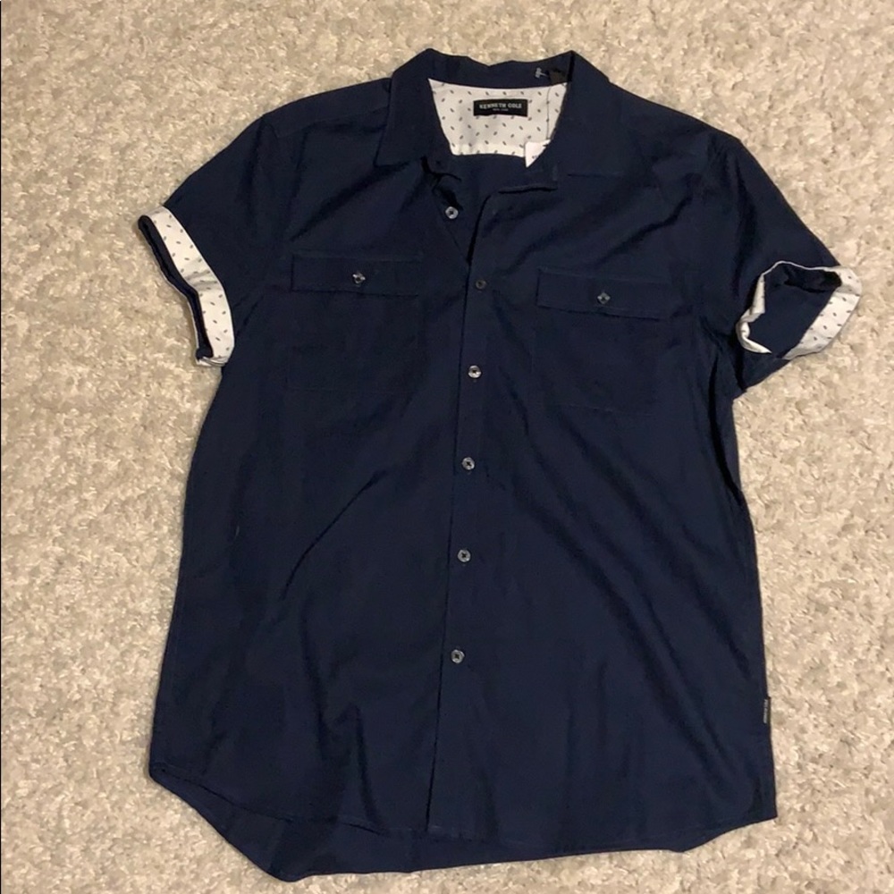 Kenneth Cole Men’s Button Up Shirt